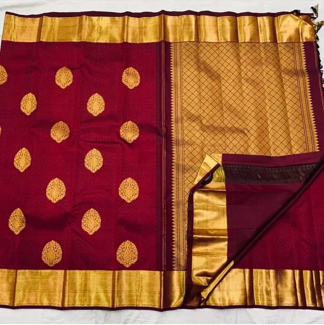 MF 1780 Designer Rich Pallu Lichi Silk Saree Exporters In India