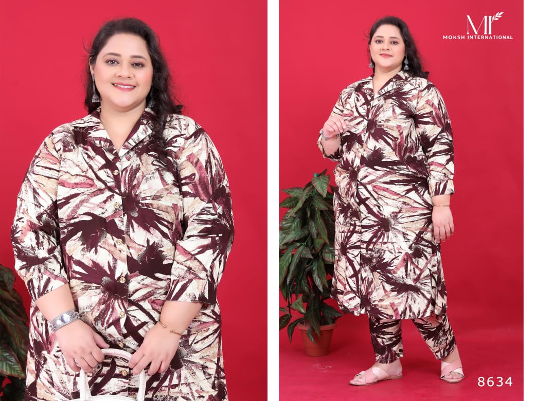 Big Size Co-ord Set Vol 2 By Moksh Riyon Western Exporters In India