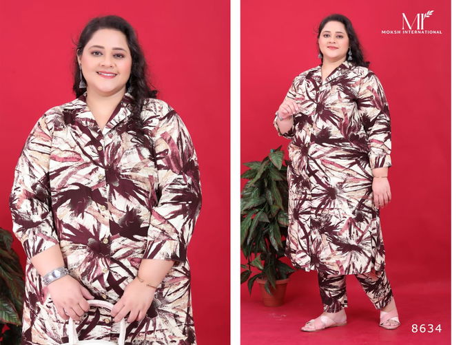 Big Size Co-ord Set Vol 2 By Moksh Riyon Western Exporters In India