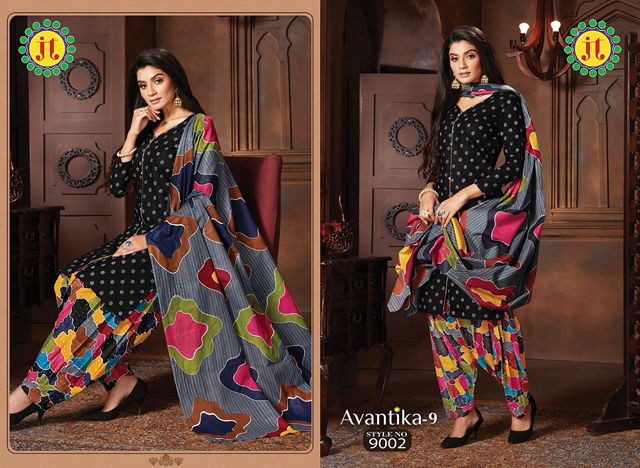 Jt Avantika 9 Casual Printed Regular Wear Pure Cotton Collection