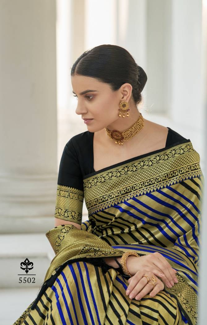 Rajyog Ananya Fesvy Wedding Wear Designer Silk Fancy Wear Saree Collection

