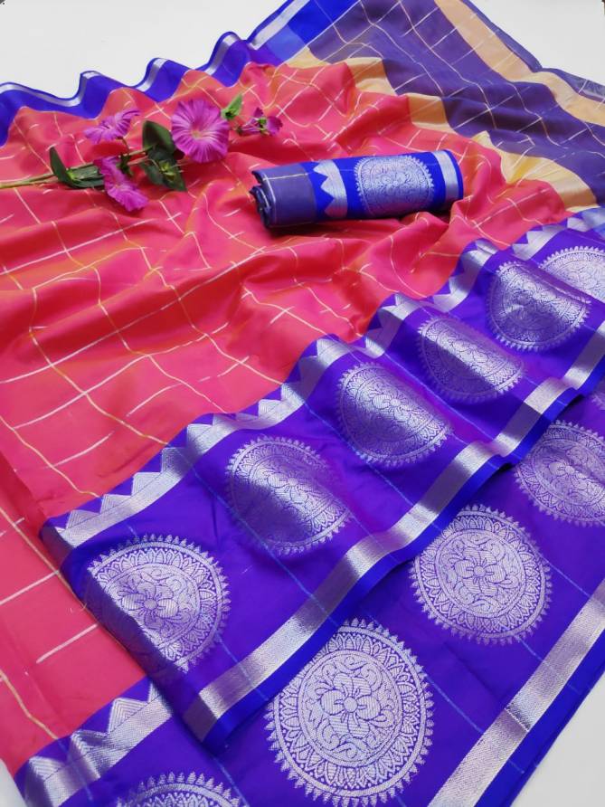 Anarika 26 Latest fancy Designer Casual Wear Lichi Silk Saree Collection
