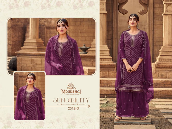 Mrudangi Gulabo 2012 Series New Festive Wear Designer Georgette Salwar Kameez Collection