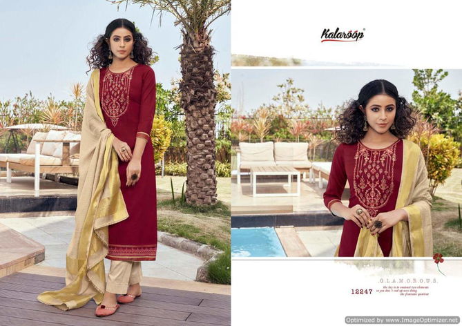 Kalaroop Mahal 2 Latest Fancy Designer Ready Made Festive Wear Salwar Suit Collection
