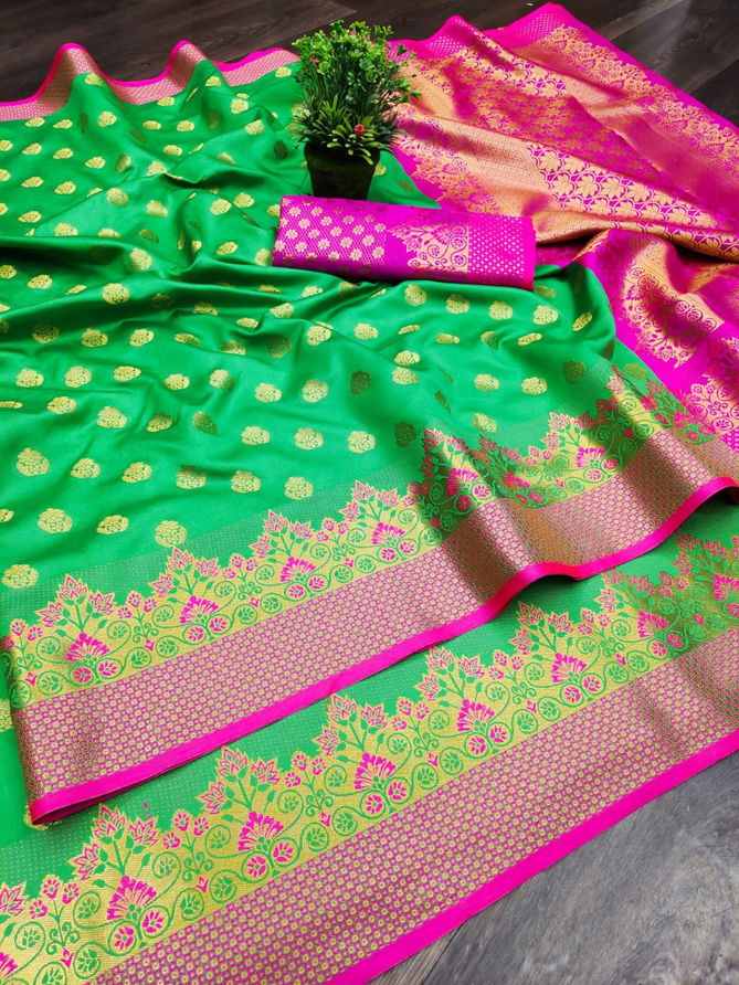 Meera 67 New Designer Fancy Wear Banarasi Silk Saree Collection