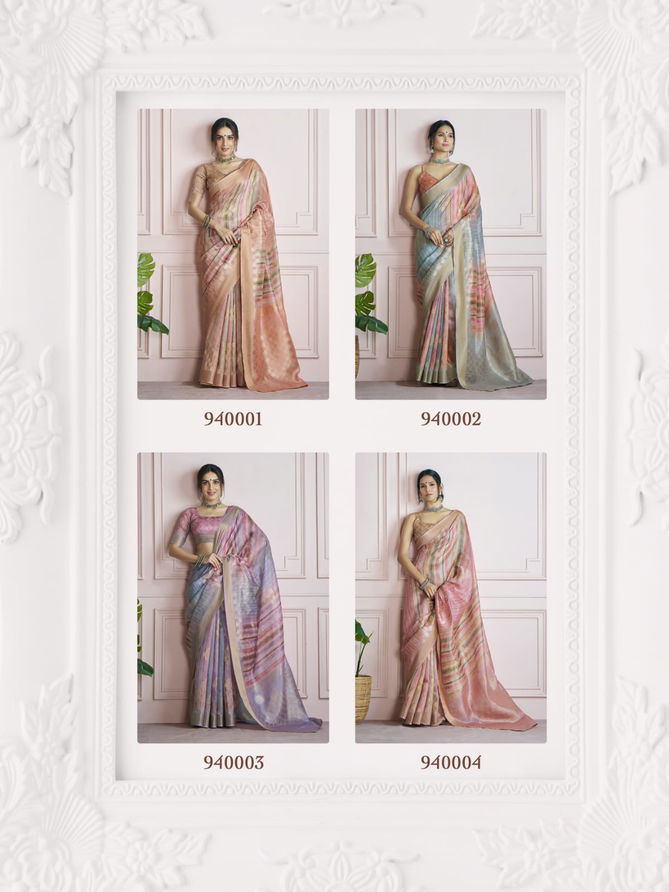 Kingfisher By Rajpath Khadi Silk Printed Saree Suppliers In India