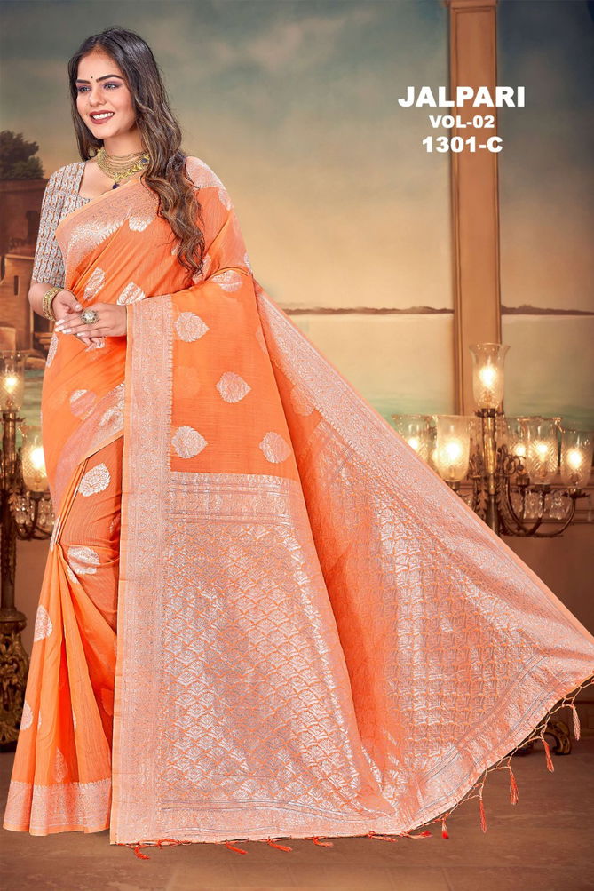 Jalpari 2 Casual Daily Wear Banarasi Weaving Designer Saree Collection 