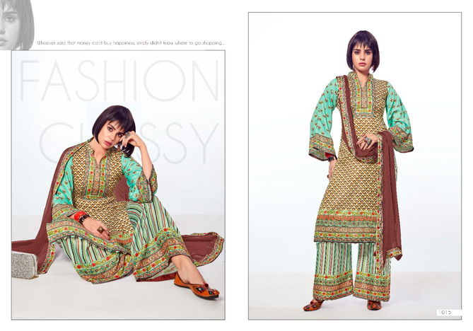 SACHI Premium Cotton Collection Latest Fancy Regular Wear Cotton Stain Printed Salwar Suit Collection