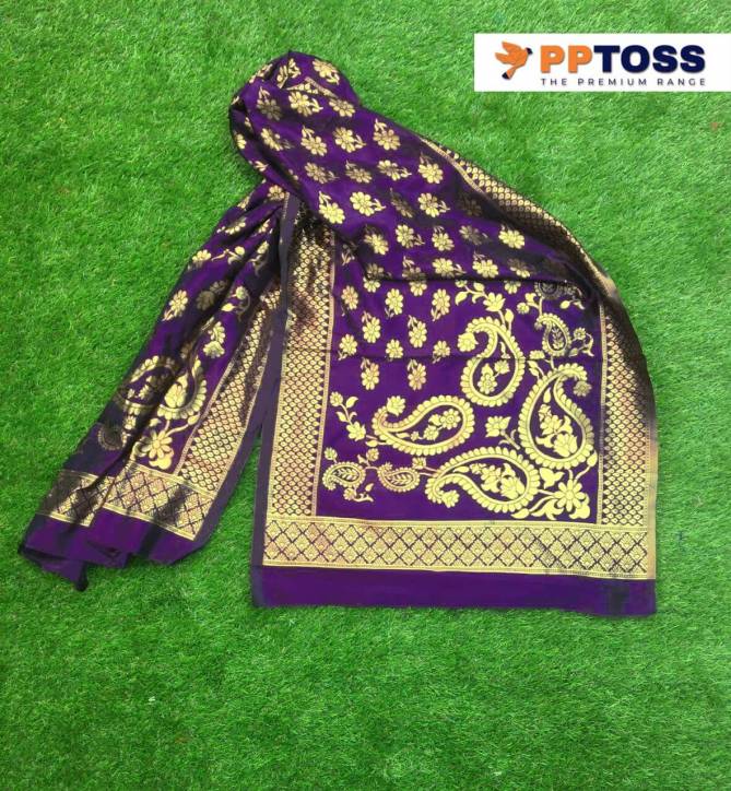 Pptoss Banarasi SIlk Dupatta 2 Fancy Latest Designer Festive Wear  
Banarasi Silk Dupatta Collection
