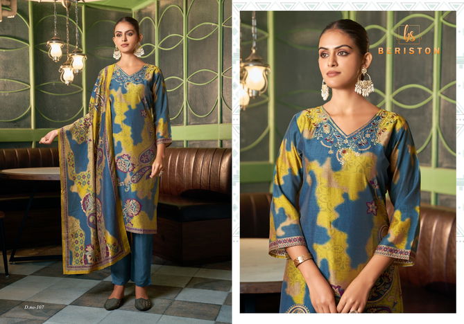 Sparkle Vol 2 By Beriston Viscose Silk Wholesale Kurti With Bottom Dupatta Manufactures