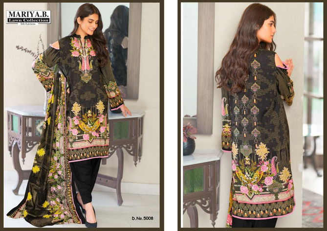 Mariya B 5 Latest Fancy Designer Karachi Cotton Printed Readymade Dress Collection
