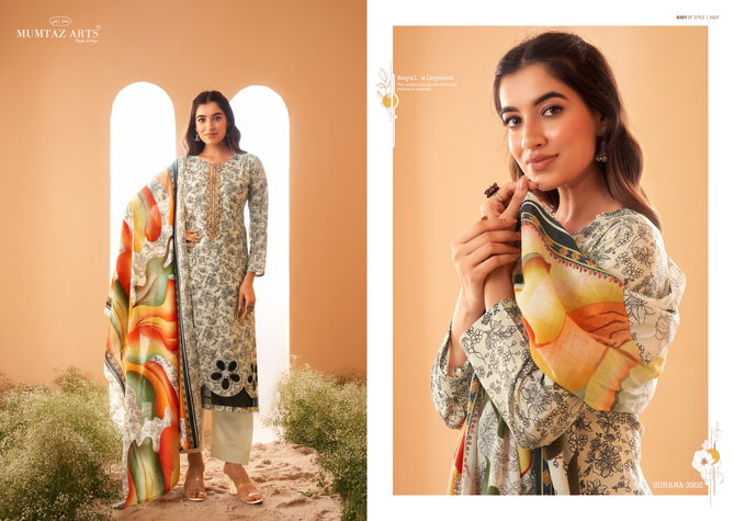 Suhana By Mumtaz Viscose Digital Printed Dress Material Exporters In India