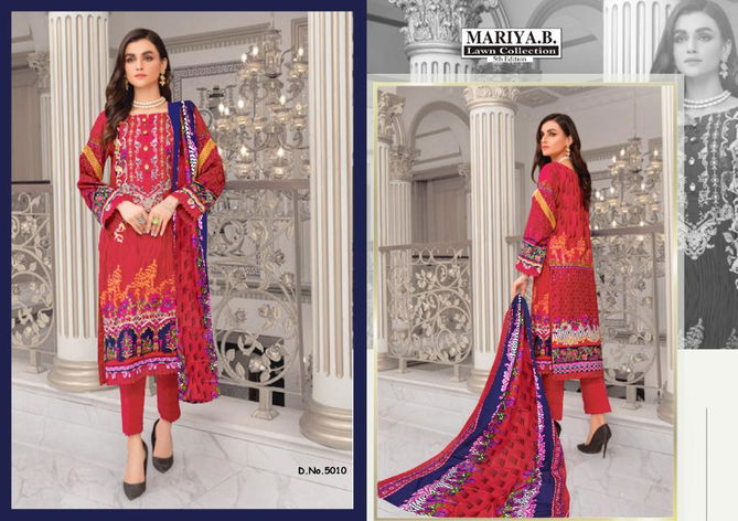 Mariya B 5 Latest Fancy Designer Karachi Cotton Printed Readymade Dress Collection
