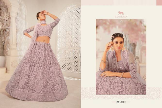 Engagement Senhora Bridal Heritage Vol 9 By Senhora Net With Silk Designer Lehenga Choli Catalog