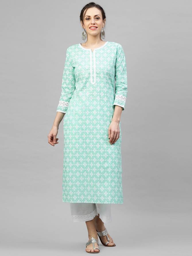 Era Shades 4 Designer Exclusive Casual Wear Cotton Kurti With Bottom Collection