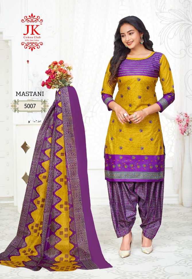 Jk Mastani 5 Latest Fancy Designer Regular Casual Wear Printed Pure Cotton Collection
