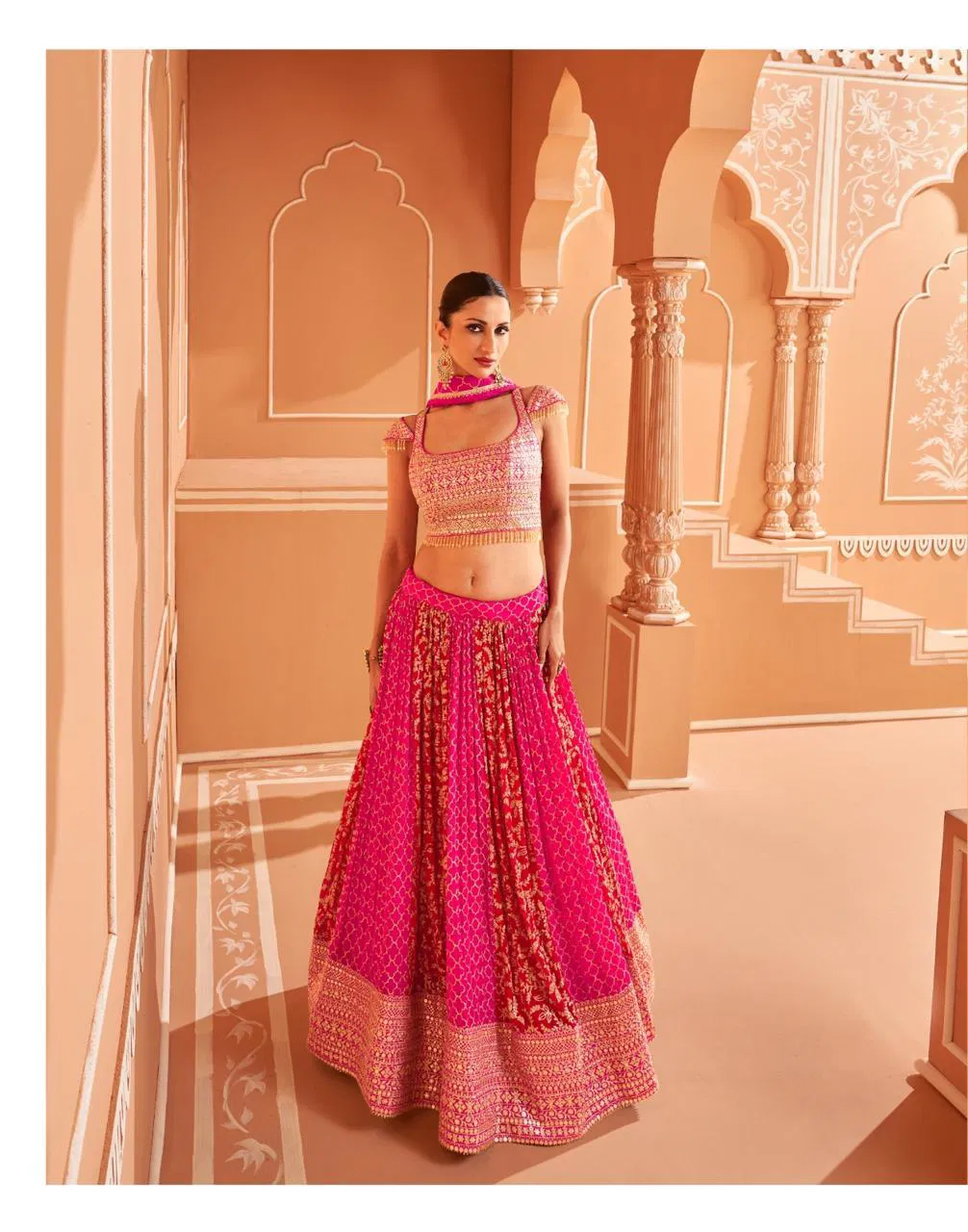 Heeriye By Sayuri Designer Georgette Surat Lehenga Choli Wholesale Market