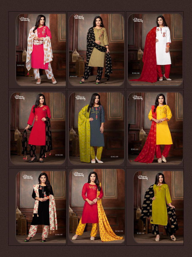 Rang Tarang Turning Point Latest Designer Regular Wear Rayon Ready Made Salwar Suit Collection 