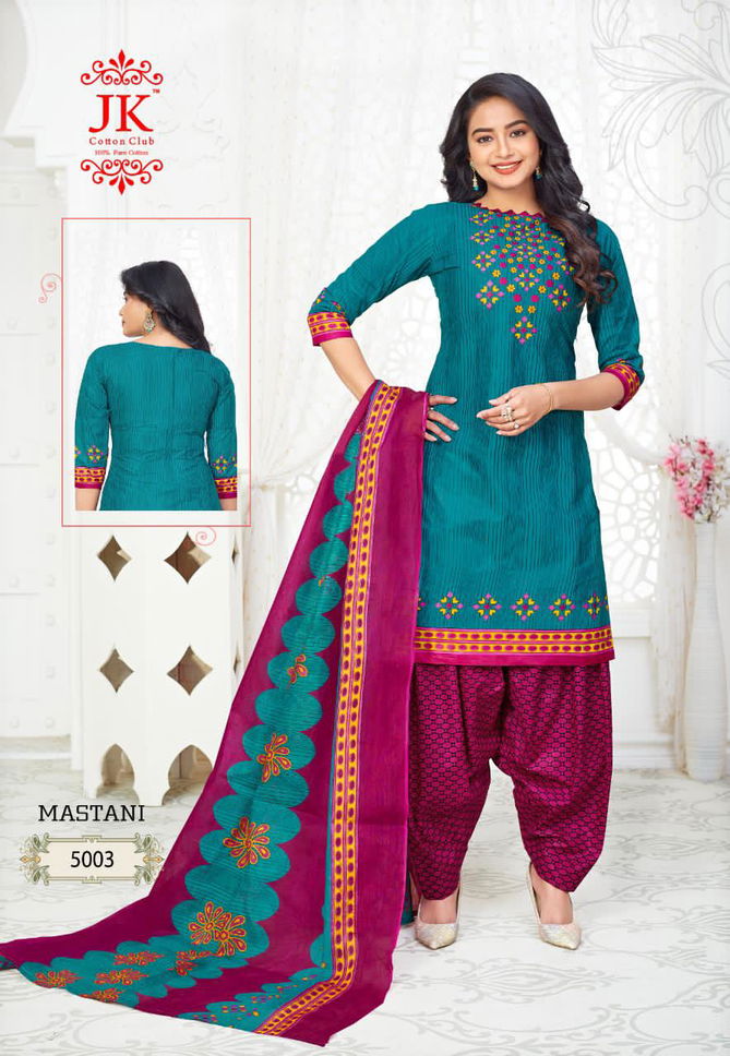 Jk Mastani 5 Latest Fancy Designer Regular Casual Wear Printed Pure Cotton Collection
