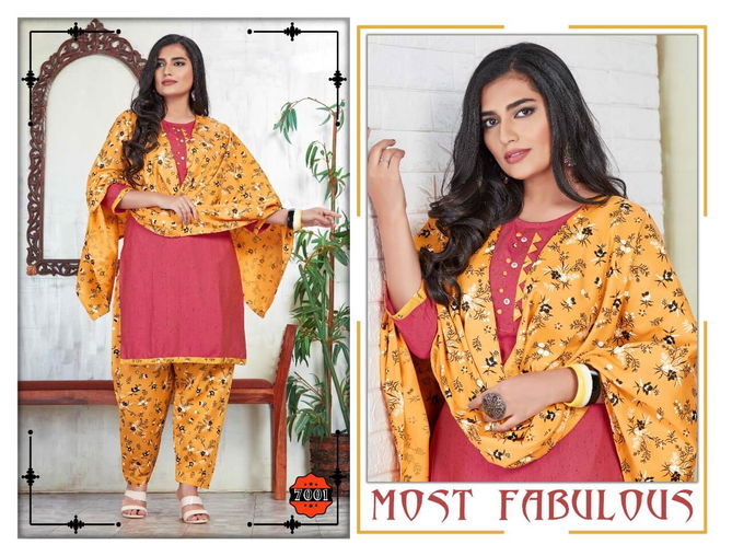 Mitva Fancy Ethnic Daily Wear Rayon Printed Ready Made Collection
