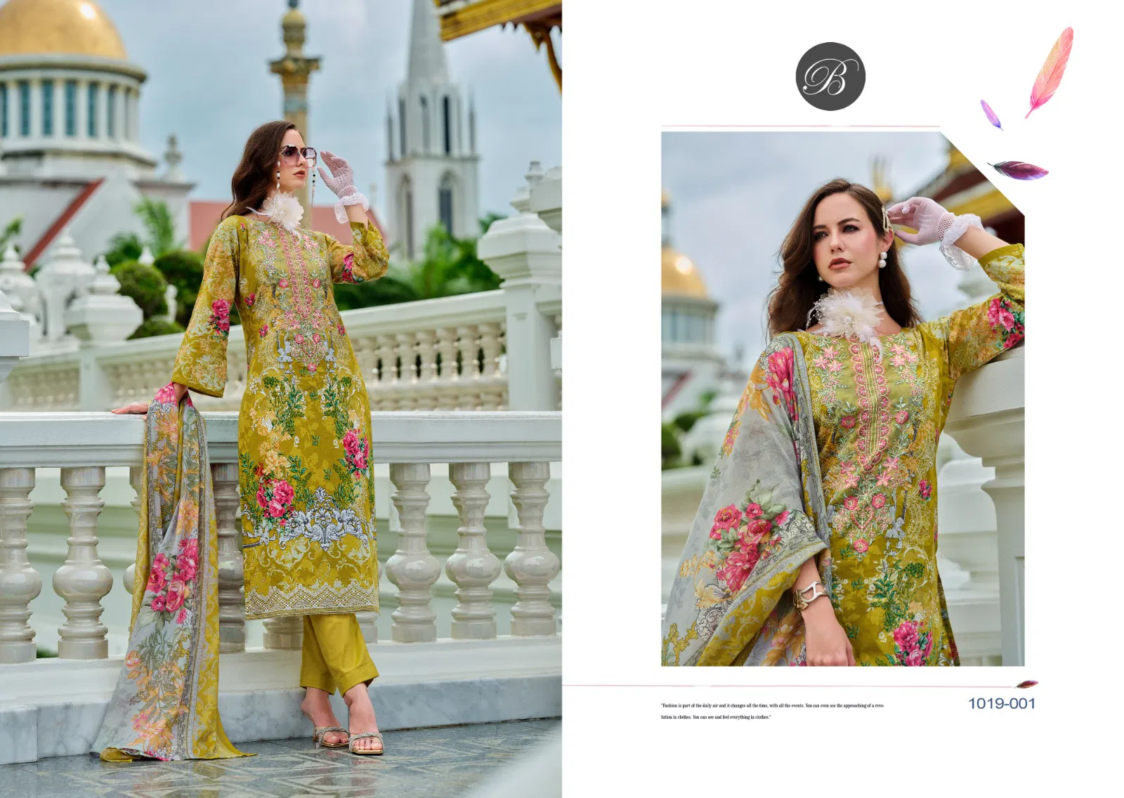 Naira Vol 88 By Belliza Cotton Printed Dress Material Exporters In India