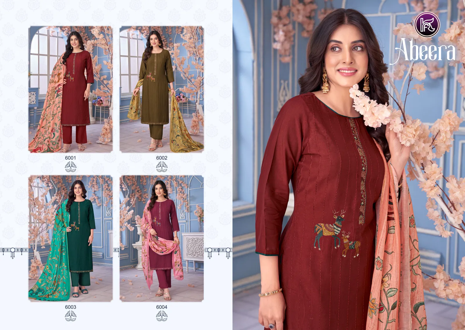 Abeera By Kala Muslin Embroidery Wholesale Salwar Suits Suppliers In Mumbai