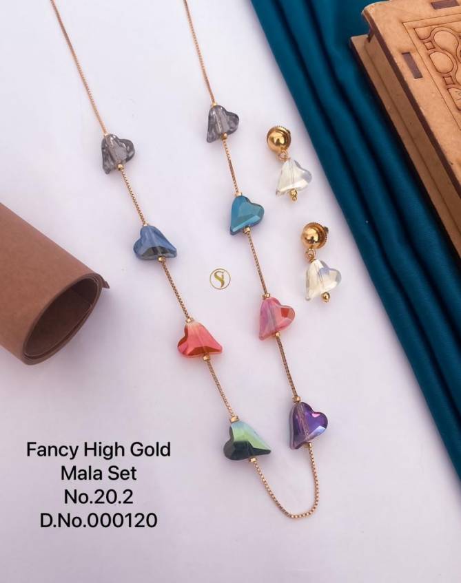 Accessories Fancy High Gold Mala Set 2 Catalog