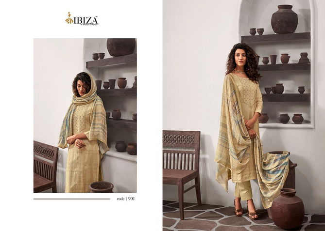 Ibiza Etalica Designer Fancy Casual Wear Dress Material Collection
