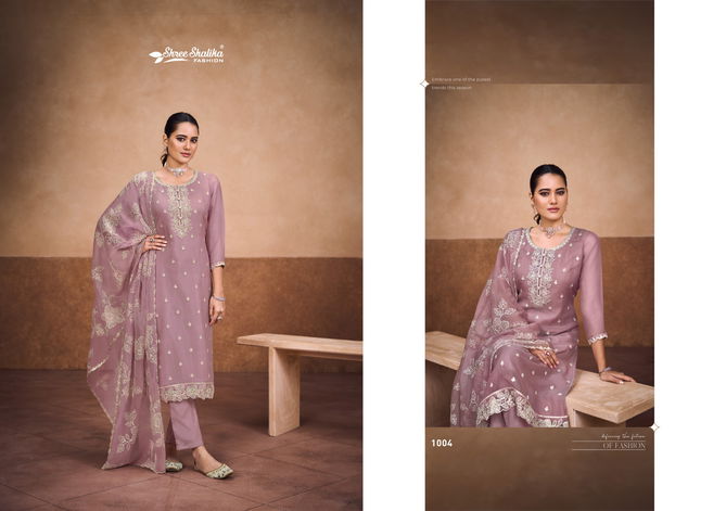 Albeli By Shree Shalika Organza Embroidery Salwar Suits Wholesale Online