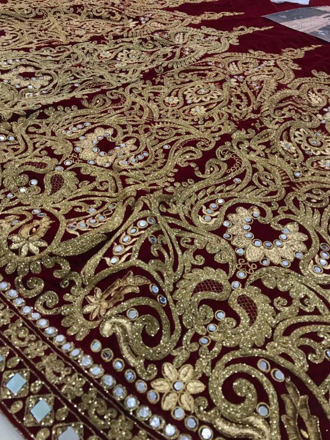 SN 1013 New Launch of Heavy Designer Wedding Anarkali Suit With Heavy Work   