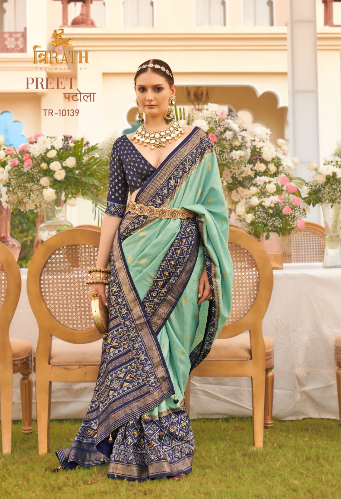 Preet Patola By Trirath 10131 To 10141 Sries Surat Saree Wholesale Market