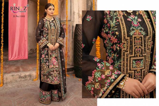 Rinaz Block Buster Hits 8 Latest Heavy Wedding Wear Heavy Georgette With Full Embroidery And Diamond Work Pakistani Salwar Suits Collection
