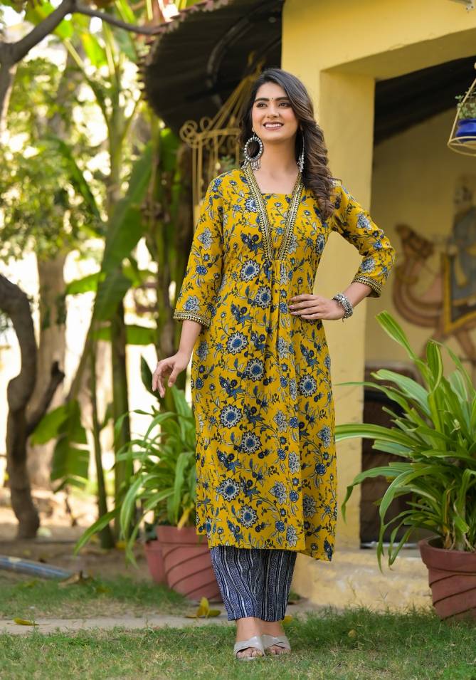 134 By Dhruvi Size Set Rayon Printed Kurti With Bottom Dupatta Wholesale Clothing Suppliers In India
