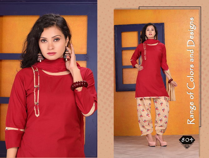 Trendy Bingo Latest Fancy Regular Casual Wear Rayon Printed Readymade Salwar Suit  Collection
