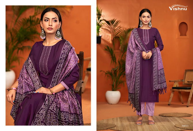 Evanka Vol 11 By Vishnu Roman Silk Designer Dress Material Exporters In India