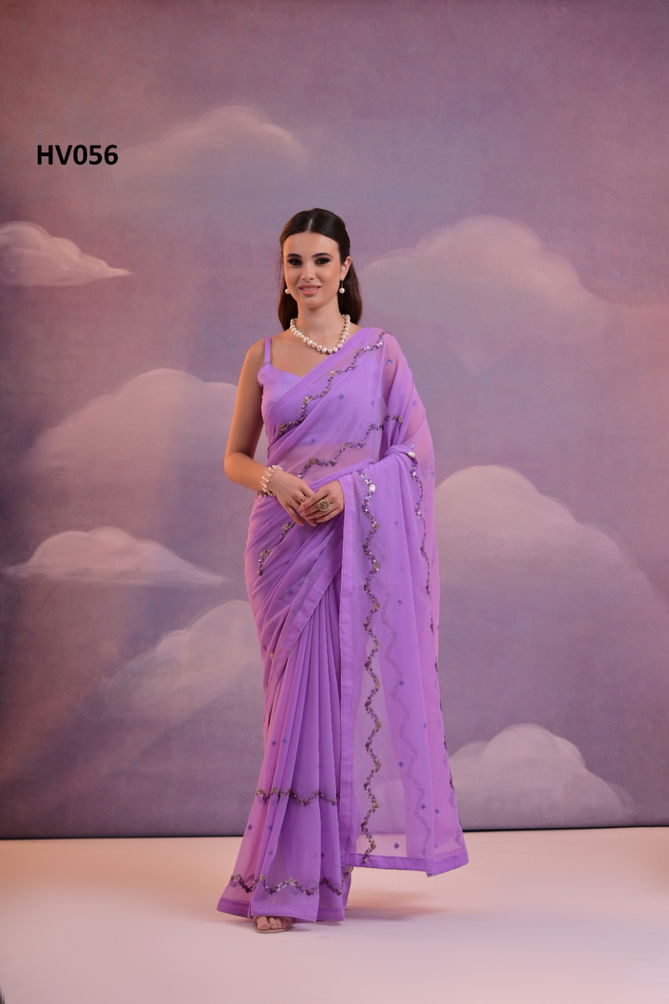 Smita By Fashion Berry HV 056 Soft Georgette Saree Wholesale Shop In Surat