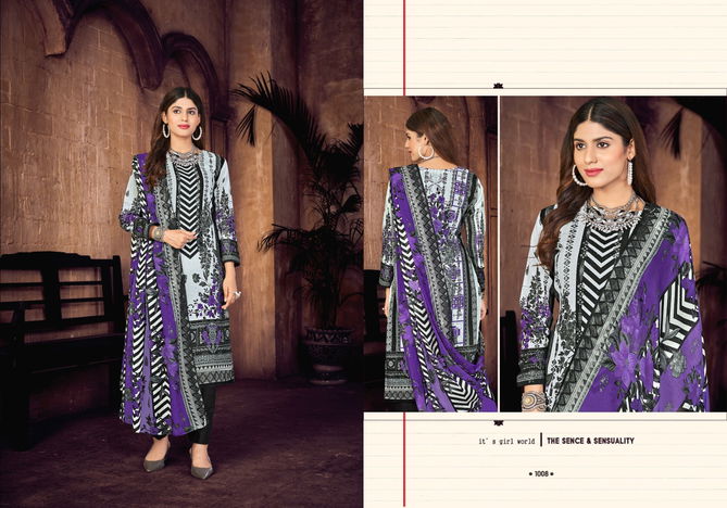 Fabulous Elaf New Fancy Casual Wear Cotton Printed Pakistani Dress Collection 