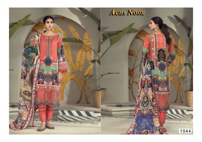 Agha Noor 4 Fancy Designer Casual Wear Printed Salwar Kameez Collection
