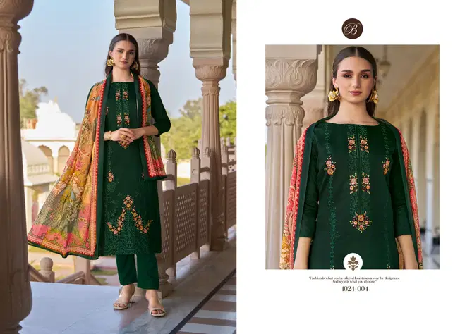 Zarqash Vol 2 By Belliza Cotton Digital Printed Dress Material Surat Wholesale Market