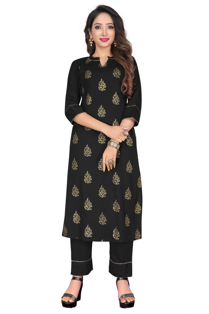 Gng 1118 Latest Casual Daily Wear Lycra Kurti With Bottom Collection