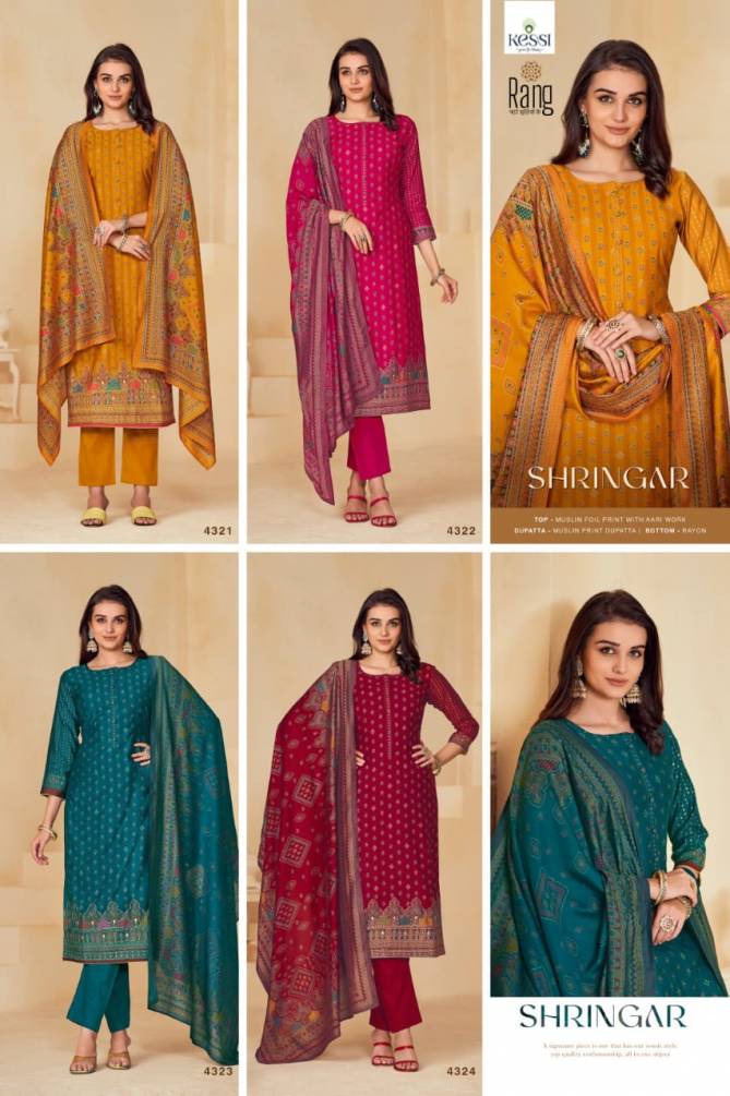 Rang Shringar Printed Dress Material Wholesalers In Delhi
