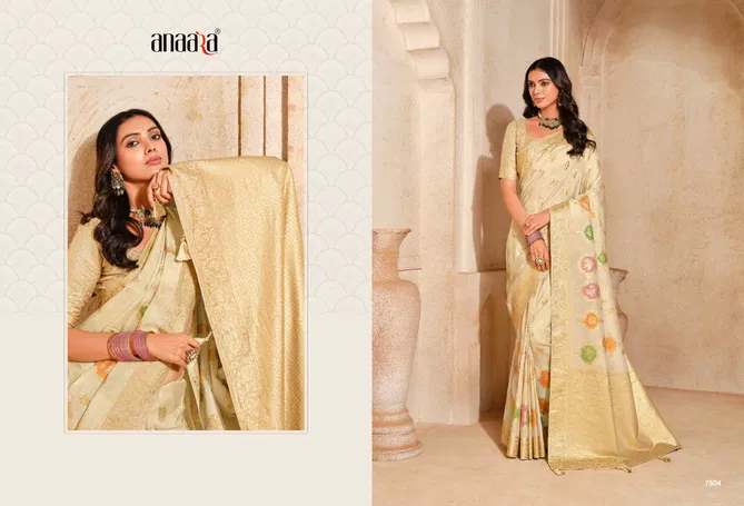 Anaara 7500 By Tathastu Silk Designer Saree Wholesale Shop In Surat