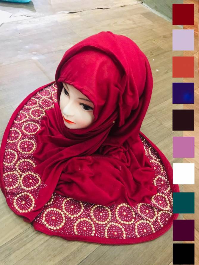 New Designer Diamond Worked Hijabscarf Collection