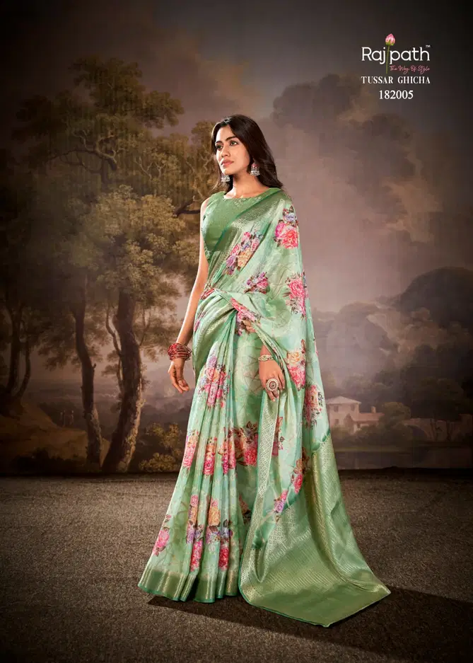 Manorama Silk By Rajpath Cotton Silk Saree Suppliers In India