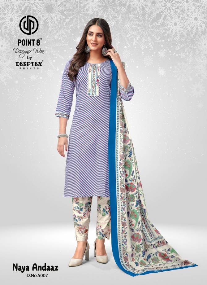 Naya Andaz Vol 5 By Deeptex Cotton Printed Readymade Dress Exporters in India
