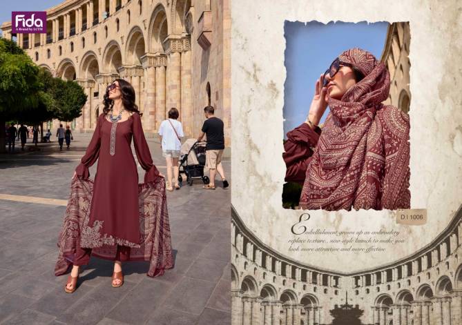 Zena By Fida Digital Viscose Fancy Dress Material Suppliers In India