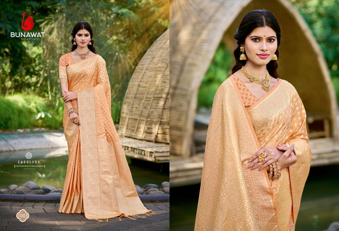 Shrinidhi By Bunawat Silk Wedding Wear Saree Wholesalers In Delhi