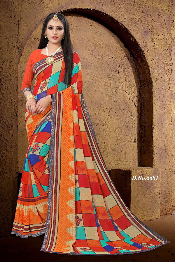 Haytee Gmail 86 Dani Printed Daily Wear Saree Of Latest Collection