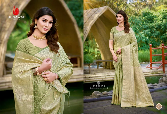 Shrinidhi By Bunawat Silk Wedding Wear Saree Wholesalers In Delhi