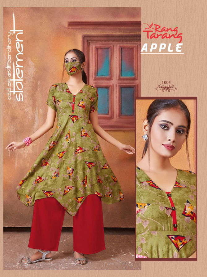 Rang Tarang Latest Designer Printed Collection Of Stylish Kurtis 